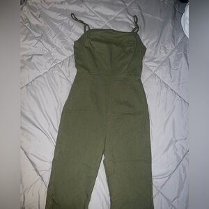 Olive Green Jumpsuit